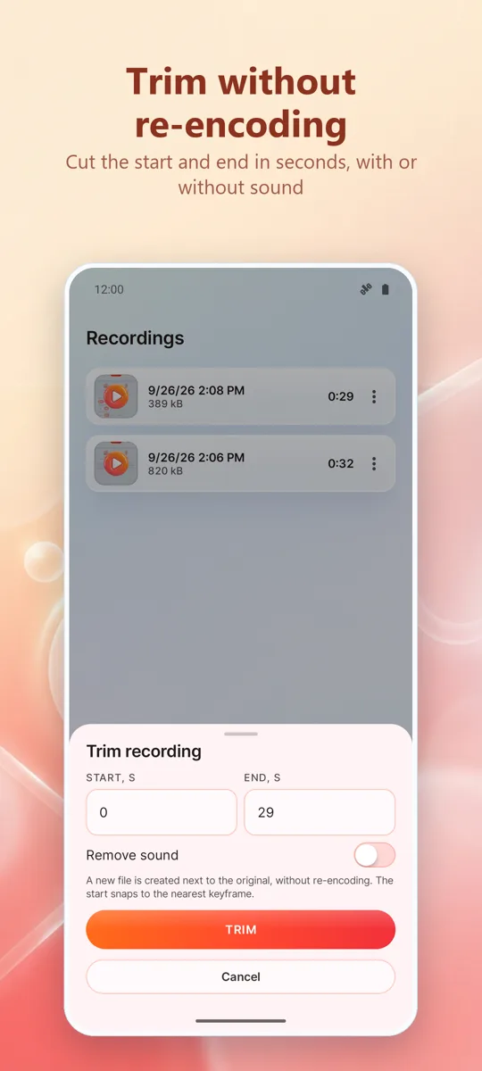 Screen Recorder: HD Record: screenshot 4