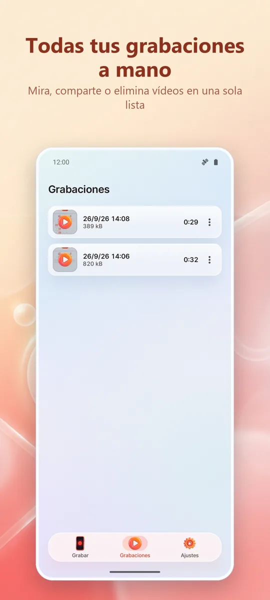 Grabador Pantalla: HD Vídeo: captura de pantalla 3
