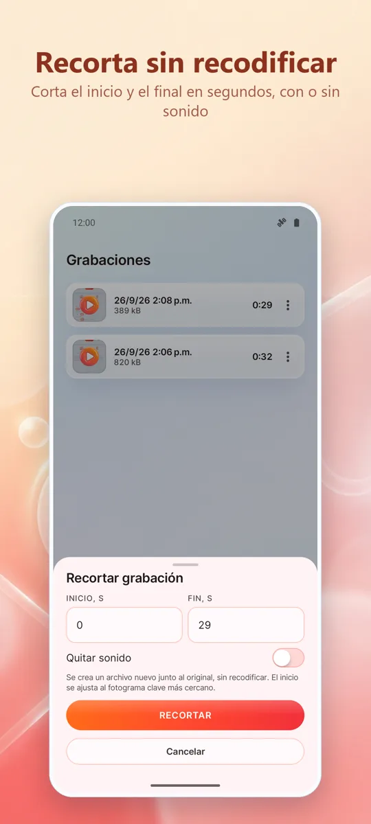 Grabador Pantalla: HD Video: captura de pantalla 4