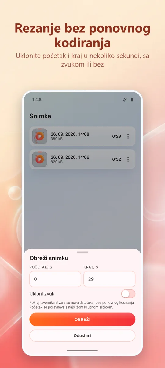 Snimač zaslona: HD snimanje: snimka zaslona 4