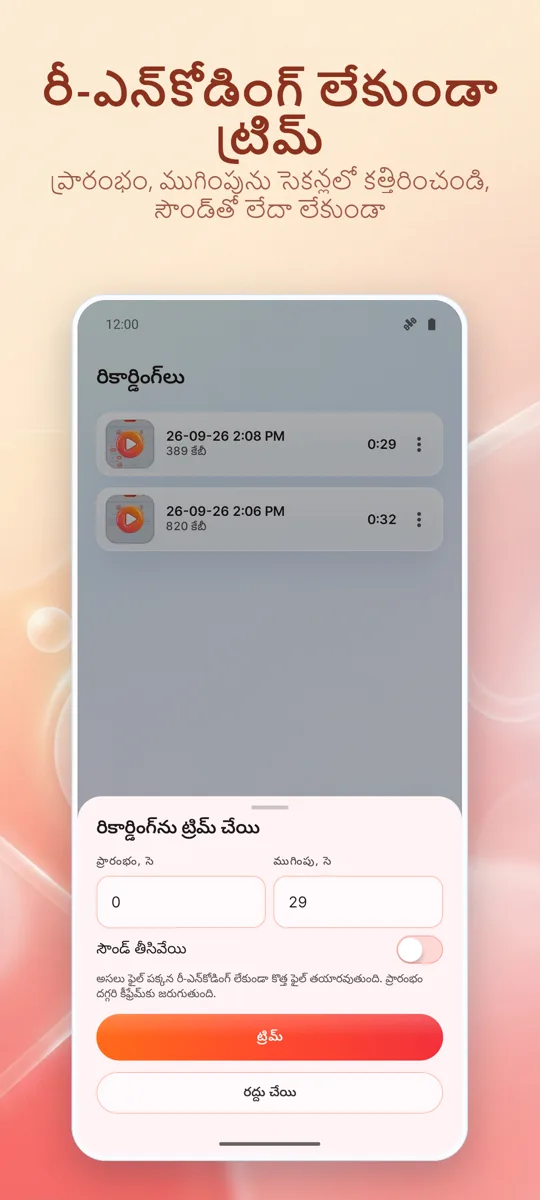 స్క్రీన్ రికార్డర్: స్క్రీన్షాట్ 4