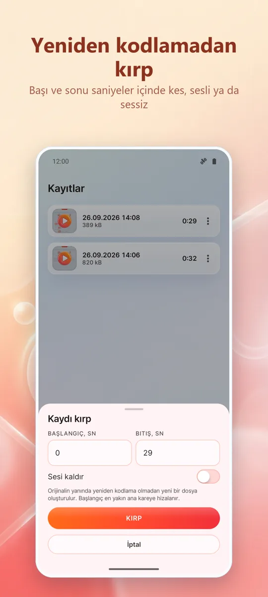 Ekran Kaydedici: HD Kayıt: ekran görüntüsü 4