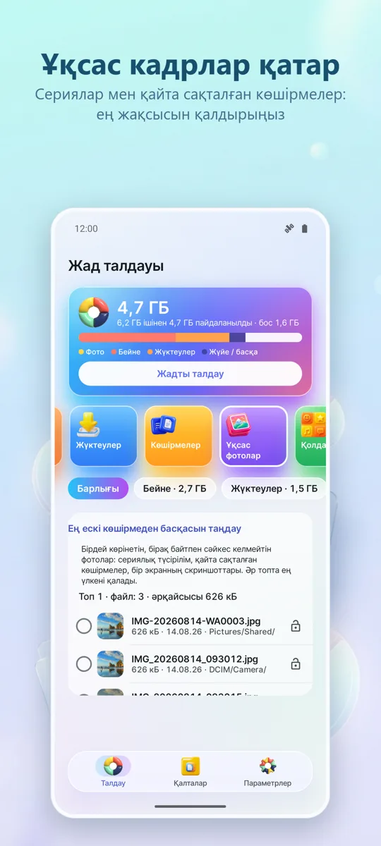 Жад талдағыш: Тазартқыш: скриншот 3