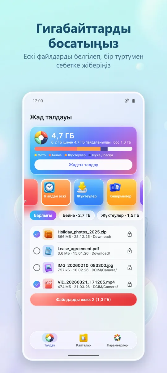 Жад талдағыш: Тазартқыш: скриншот 4