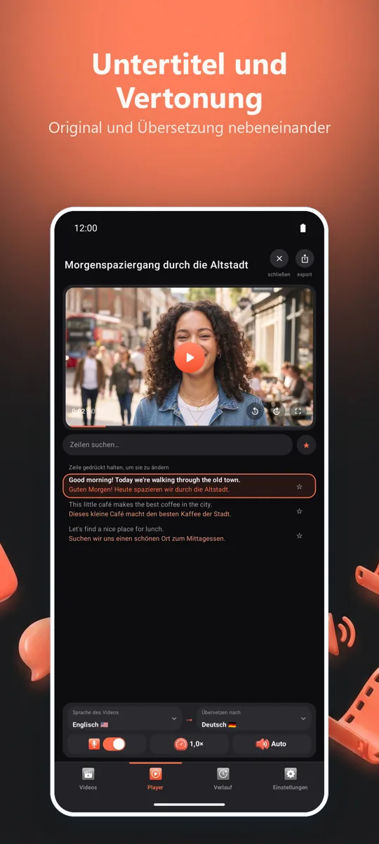 SubDub: Screenshot 2