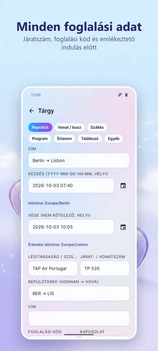 Útszervező: 