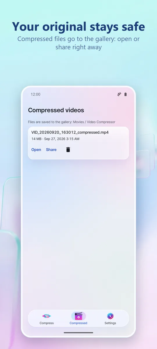 Video Compressor: screenshot 4