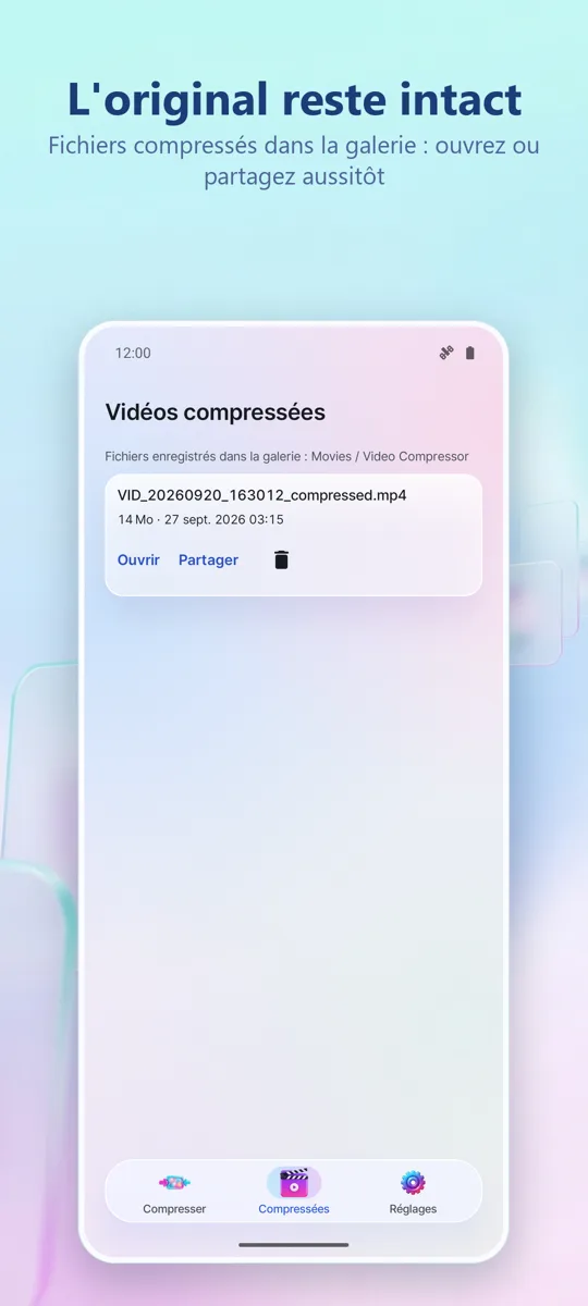 Compresseur Vidéo: capture d'écran 4