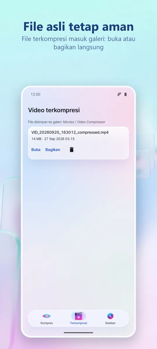 Kompresor Video: tangkapan layar 4