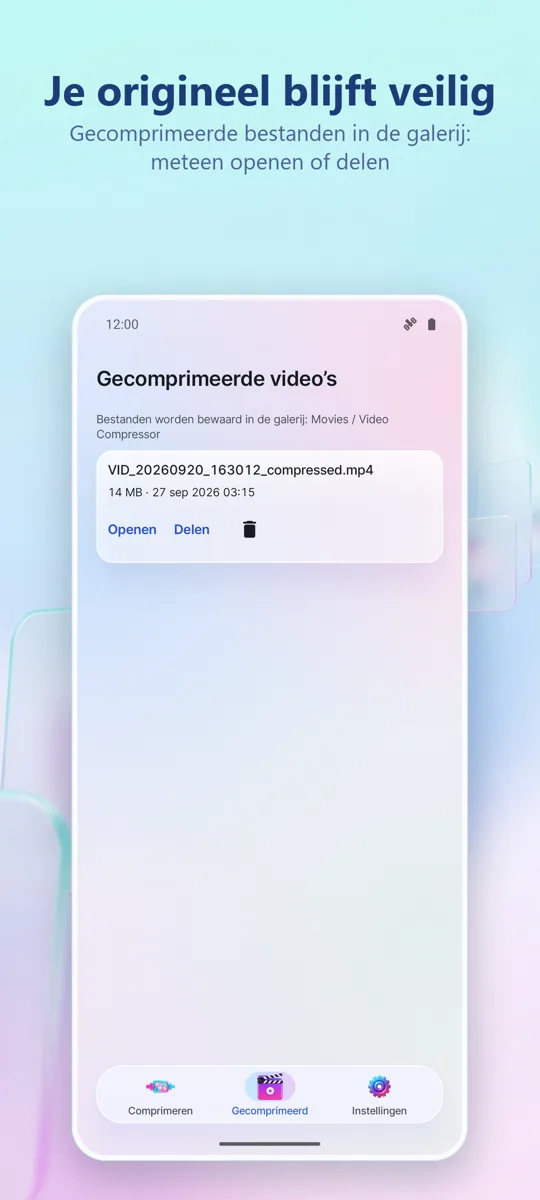 Video Compressor: schermafbeelding 4