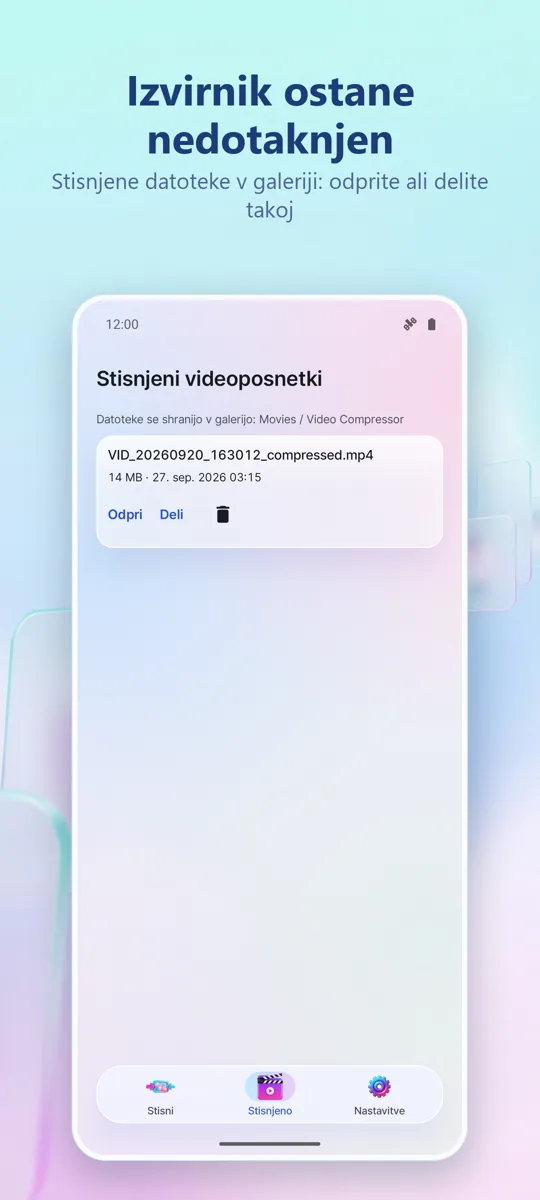 Video Compressor: posnetek zaslona 4