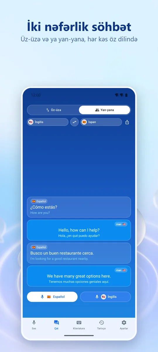 Voice Translate: ekran görüntüsü 2