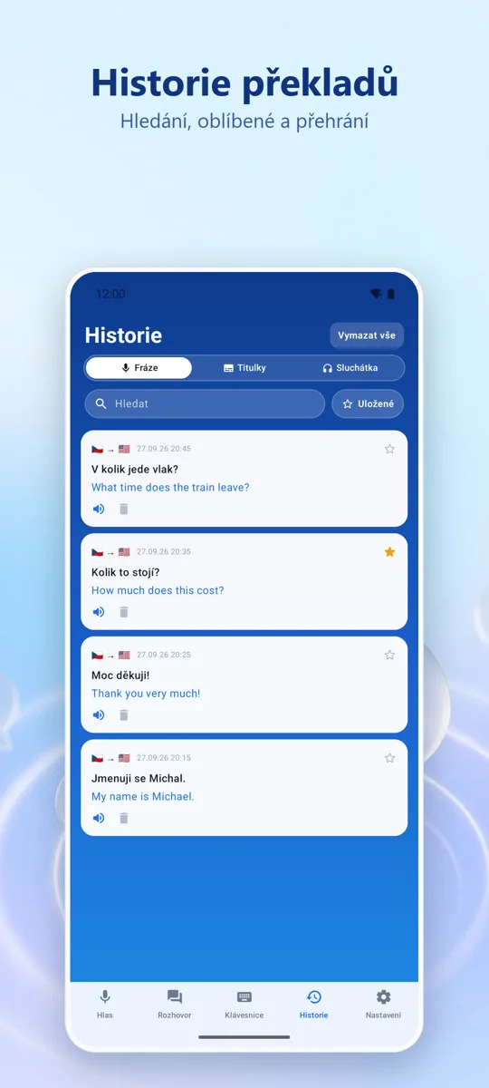 Voice Translate: snímek obrazovky 4