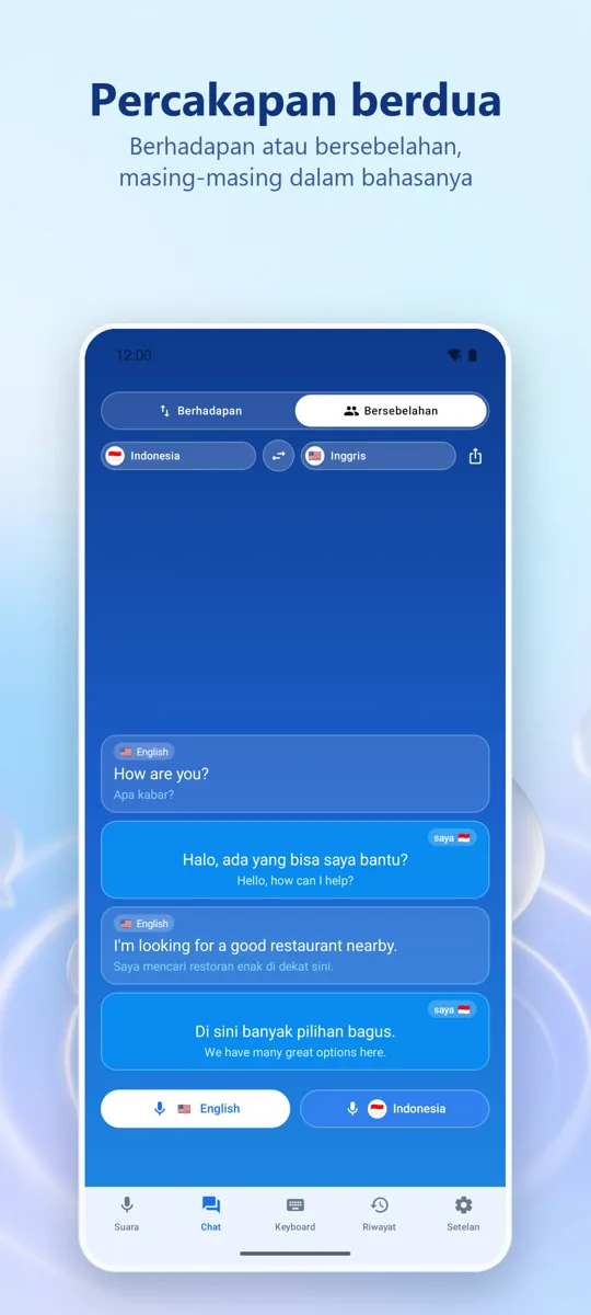 Voice Translate: tangkapan layar 2