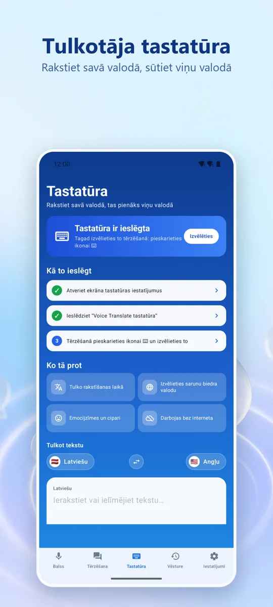 Voice Translate: ekrānuzņēmums 3