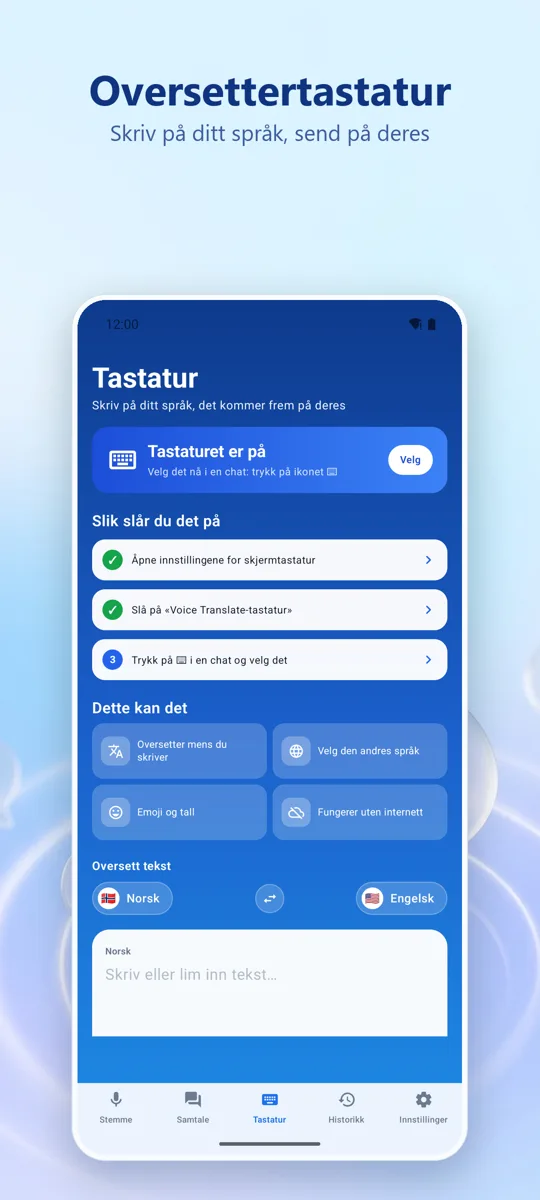 Voice Translate: skjermbilde 3