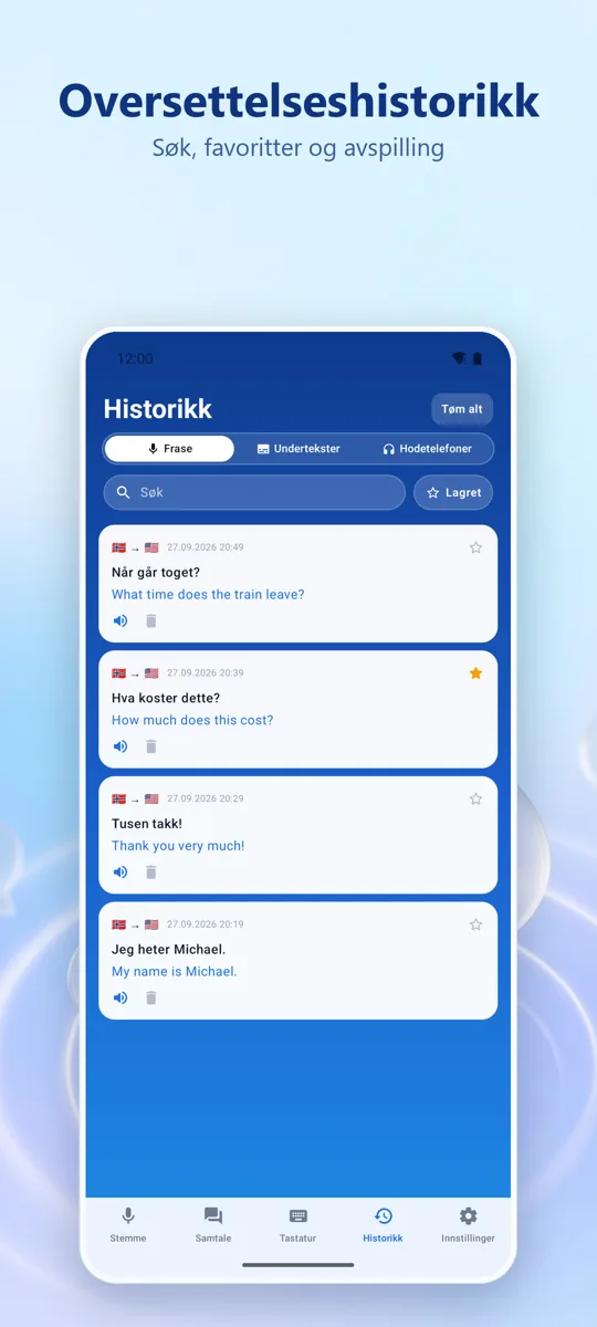 Voice Translate: skjermbilde 4