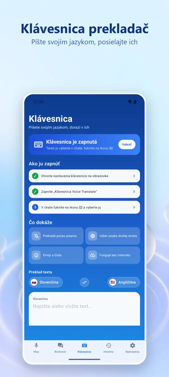 Voice Translate: snímka obrazovky 3