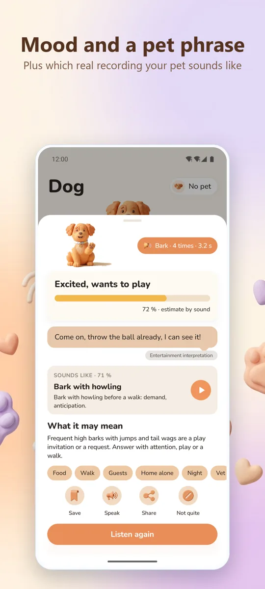 WoofPurr: ekran görüntüsü 2